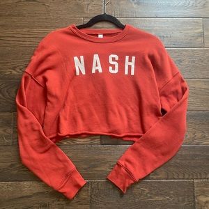 Cropped nash sweatshirt